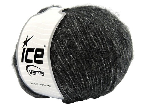 Lot De 6 écheveaux De Fil Tilli Tomas Symphony DK – Mélange Mohair Et Soie Avec Perles Dorées – Couleur Naturel