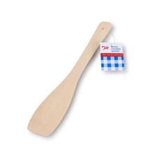 Image of Tala Rounded Wooden Cooking Baking Spatula 30.5cm