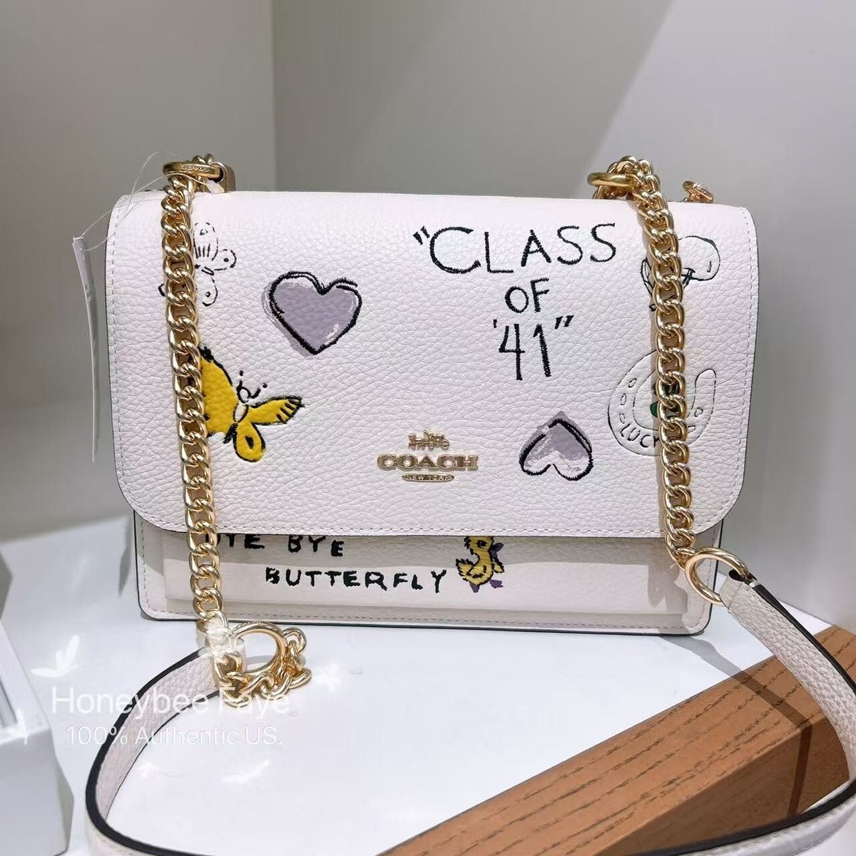 Nwt Coach Klare Crossbody Bag With Sketch Print CAK15 | eBay