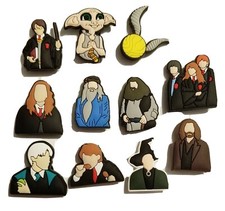 Harry Potter Dobby Golden Snitch 11pc Shoe Charm Set New Croc Compatible