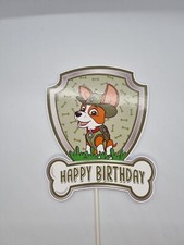 Cake Topper Paw Patrol Tracker compleanno 
