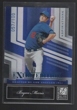 BRYAN MORRIS  2007 DONRUSS ELITE EXTRA EDITION ASPIRATIONS  CARD #10   /100