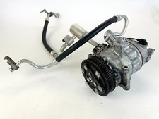 16-20 INFINITI Q50 Q60 3.0L HVAC AIR CONDITION COMPRESSOR PUMP MOTOR W/HOSES OEM