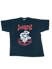 Incantation Y2K T-Shirt Tour 2006 Immolation Death Metal band tshirt QT1734