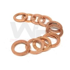 Copper Banjo Bolt Crush Washers X10 for Suzuki GS1200SS