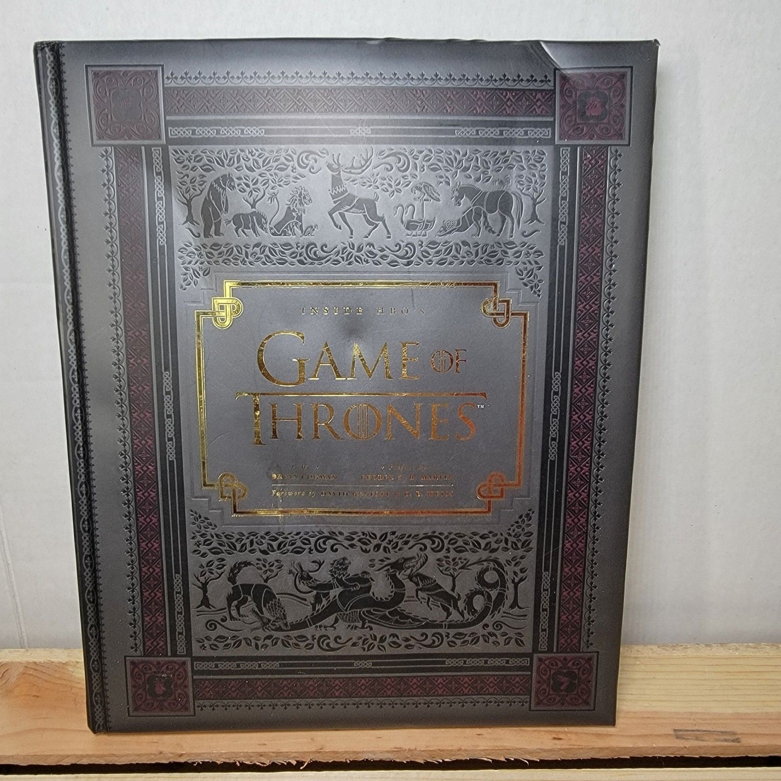 Inside HBO's Game Of Thrones book - hard back-image