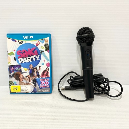 Sing Party - Box Set - Nintendo Wii U - Tested & Working - Free Postage - Picture 8 of 9