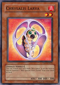 Chrysalis Larva - TAEV-EN010 - Common - Unlimited Edition x3 - Lightly Played