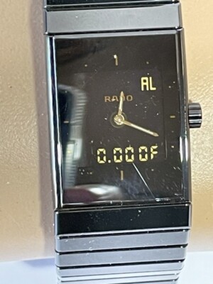 RADO DIASTAR CERAMIC MULTIFUNCTION 196.0364.3 ANALOG/DIGITAL MENS