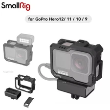 SmallRig Hero 12 / 11 / 10 / 9 Full Cage For GoPro Camera Microphone LED Light