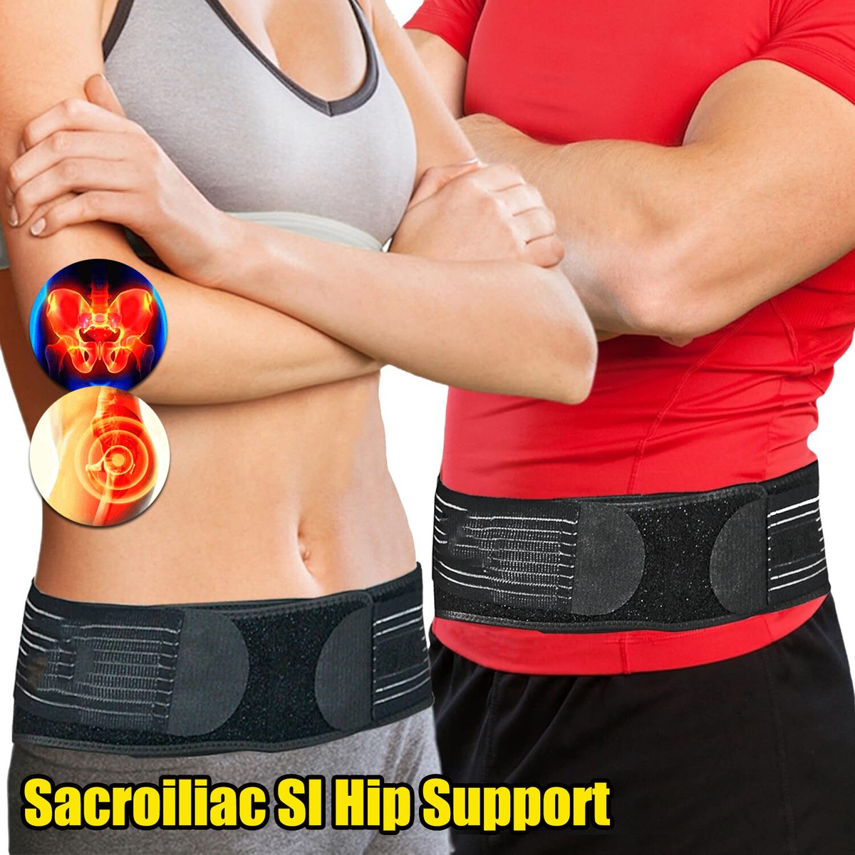 Sacroiliac Lower Abdominal Support Binder Sacroiliac SI Joint Pain