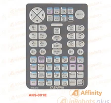 AKS-001E Diaphragm Keypad YRC1000 JZRCR-APP01-1 Pendant Keysheet 1PC #A6-41
