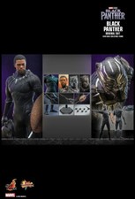 New Hot Toys MMS671 BLACK PANTHER LEGACY 1/6 BLACK PANTHER (ORIGINAL SUIT)
