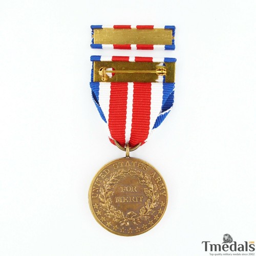 EE. UU. EE. UU. Insignia Orden CERTIFICADO DE MÉRITO DEL EJÉRCITO MEDALLA EE. UU. WW12 Juego Completo - Imagen 2 de 10
