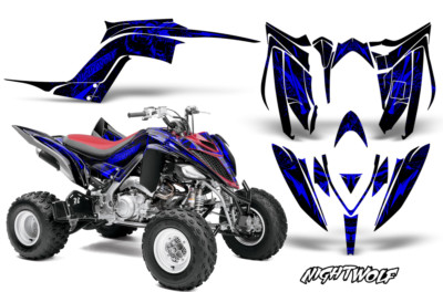ATV Graphics Kit Sticker Decal for Yamaha Raptor 700R 13-22 NIGHTWOLF U