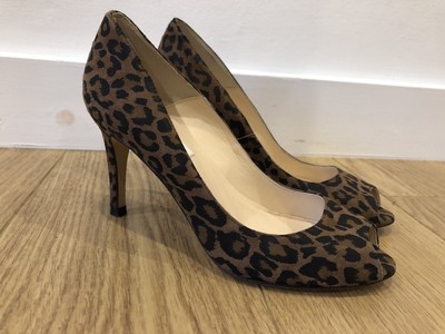 zebra print heels uk