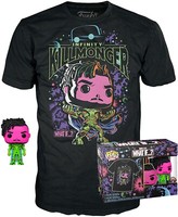 Funko Pop! Marvel What If Killmonger & Tee T-Shirt (Size M) Exklusiv Neu