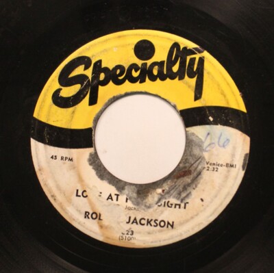 Hear! R&B 45 Roddy Jackson - Love At First Sight / Ive Got My Sights On Someone