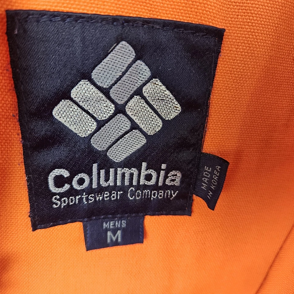 Columbia Bird Hunting Vest Mens M Blaze Orange shell holders full zip Game Pouch - Image 4 of 4