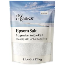 Sky Organics - Epsom Salt Bath Soak, 5 Lbs - Magnesium Sulfate Usp - 1