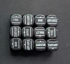Bolt Action Order Dice Schwarz
