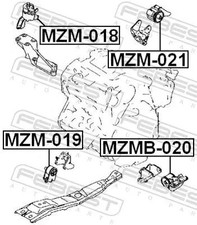 Support moteur Mazda MPV