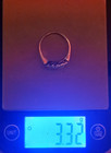 0.88+ CARAT NATURAL DIAMONDS, 14K GOLD RING, SIZE 8.5/3.32 GRAMS (AUTHENTICATED) — photo 5