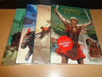 Gloria Victis Nr.1-4 komplett (Splitter) Comic Hardcover