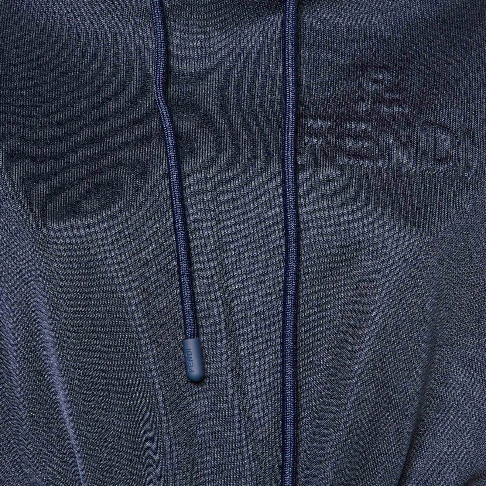 Fendi Set Felpa e Pantaloni Cropped Maglia Blu Navy S