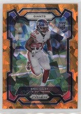 2023 Panini Prizm Rookies Orange Ice Prizm Eric Gray #377 18fx