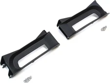 Red Hound Auto Tow Hook Bezel Set Front Complete - Driver and Passenger 