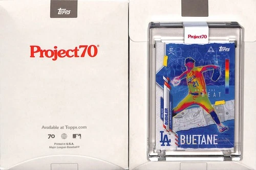 2021 TOPPS PROJECT 70 #67 2020 WALKER BUEHLER -LOS ANGELES DODGERS- SHOE SURGEON