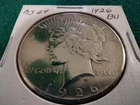 1926 Silver Peace Dollar In Beautiful Condition You Judge Must See Pictures