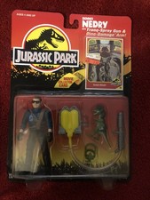 Unopened 1993 Kenner Jurassic Park Dennis Nedry Action Figure W/ Card