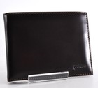 Coach men's brown bifold wallet, genuine leather, card case included