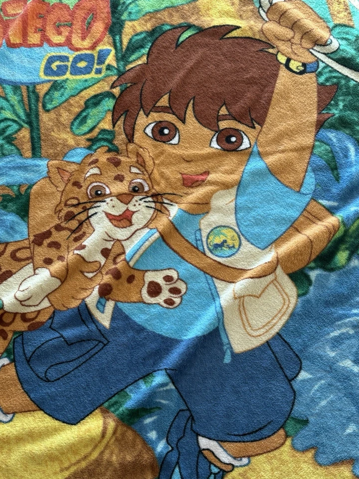 Manta Go Diego Go 46 x 56 Nickelodeon Viacom Foto 3 de 3