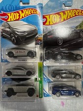 Hot Wheels Tesla 5 car set