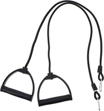 Resistance Bands: 1 Pair Stepper Resistance Band Fitness Exercise Bands with Han