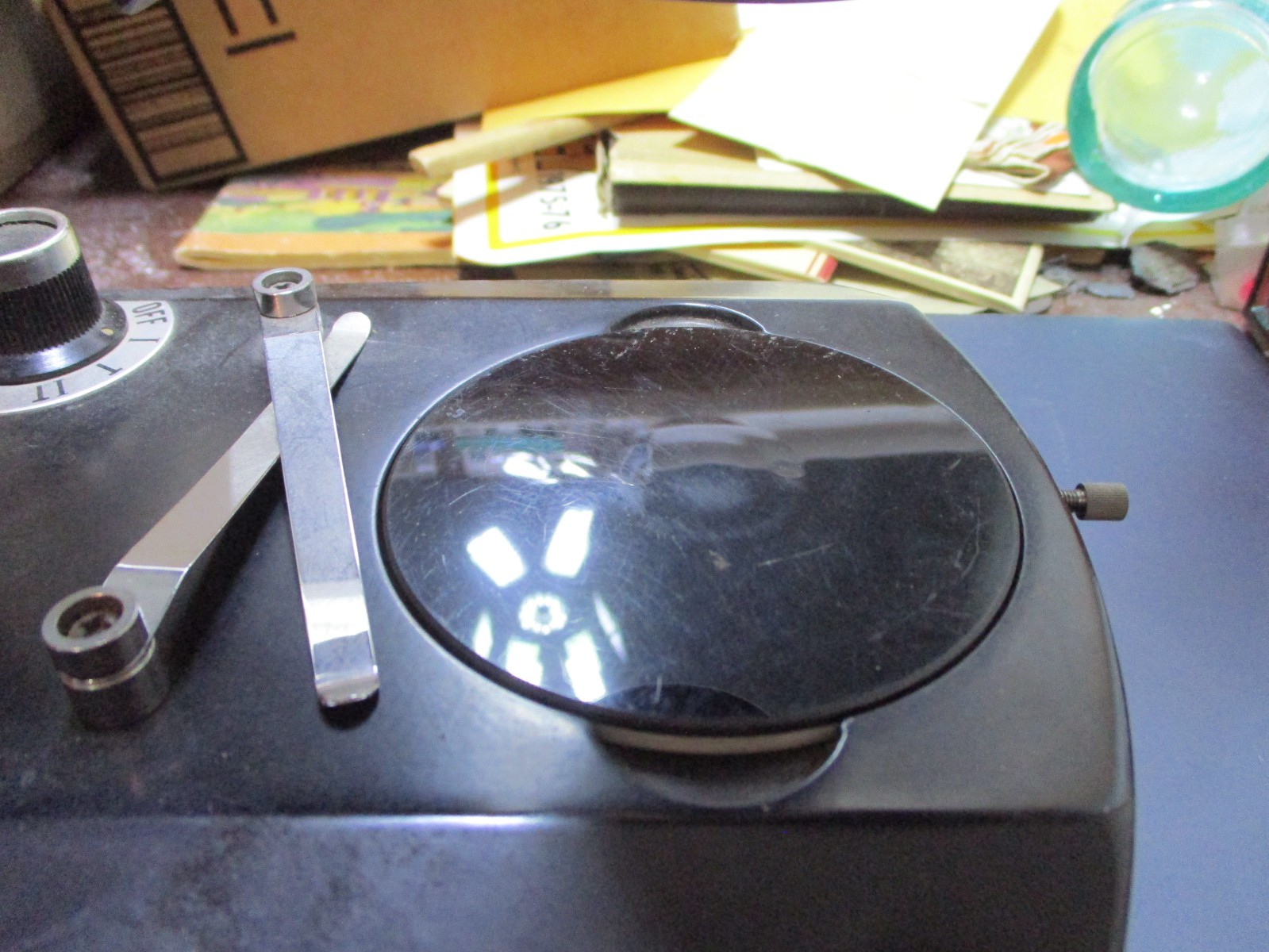 Fisher Scientific Stereo Microscope 2 x- 4 x 10x Magnification -Built in Light🔬