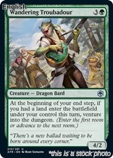 Wandering Troubadour Afr - 210magicnmuncommonen Wandering Troubadour Afr - 210magicnmuncommonen