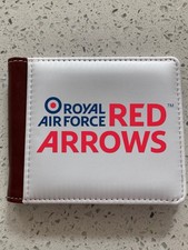 Red Arrows Faux Leather Wallet Brown