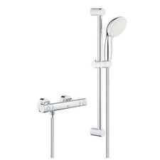 Grohe Cosmo Grohtherm 800 Thermostatic shower mixer bar Valve & slide rail Kit