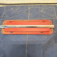 1958-1967 Vw Beetle Radio Block Off Delete Plate Red With Molding