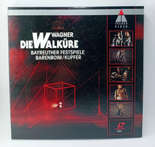 Wagner   Die Walk re Laser Disc Box Set 3 LD Barenboim Bayreuth Teldec