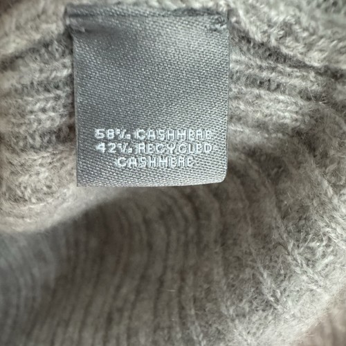 Suéter de cachemir para mujer TSE For Neiman Marcus talla mediana gris - Imagen 8 de 11