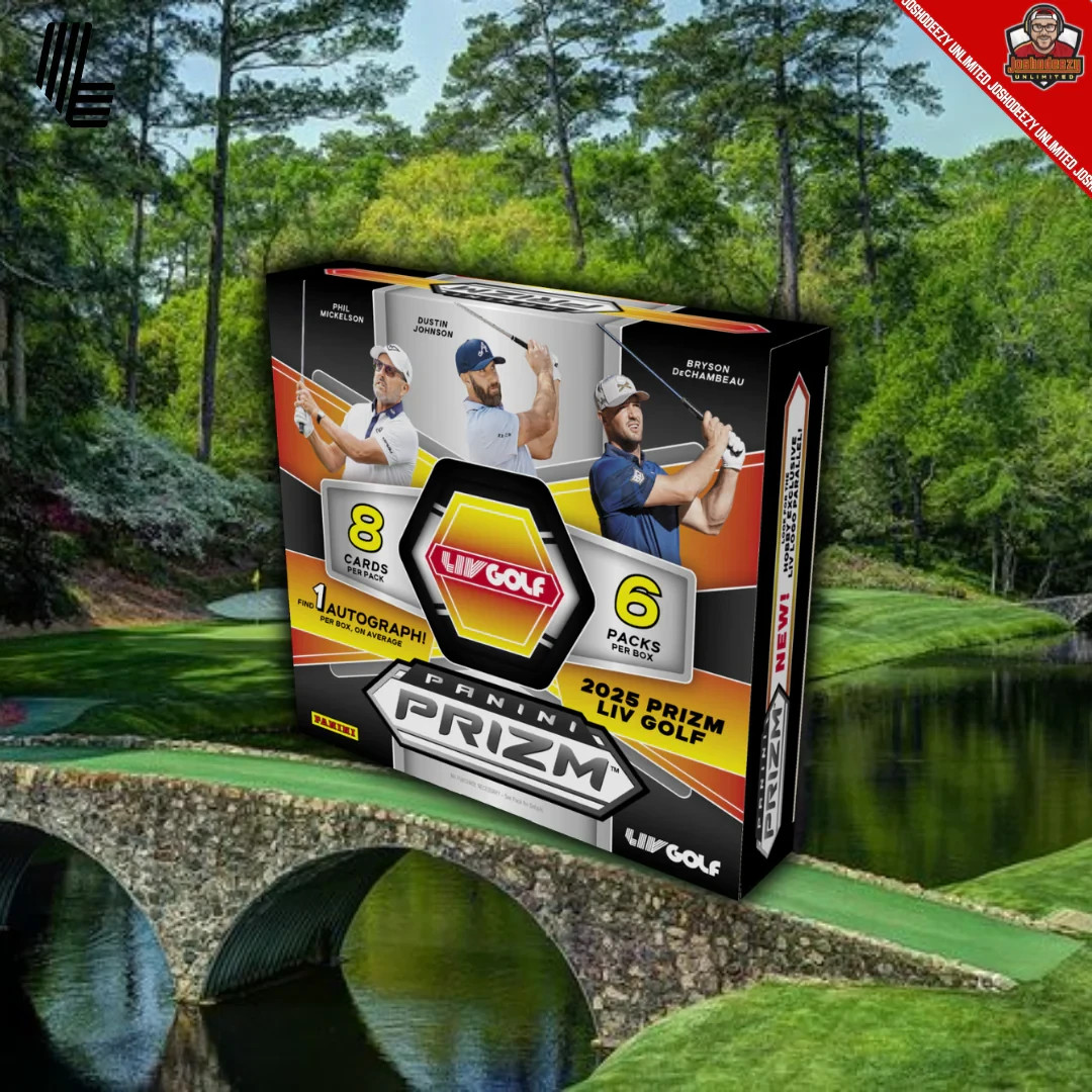 2025 Panini Prizm LIV Golf Factory Sealed Hobby Box 6 Packs 1