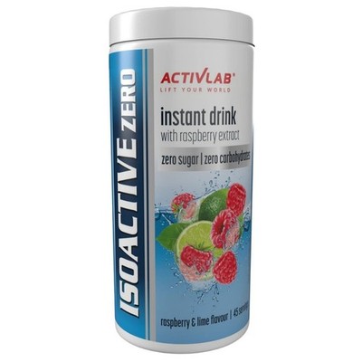 Activlab Isoactive Zero Iso-Getränk Elektrolyte Zuckerfrei B-Vitamine 225g