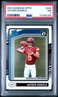 2024 PANINI DONRUSS OPTIC #248 JAYDEN DANIELS ROOKIE RC PSA 7