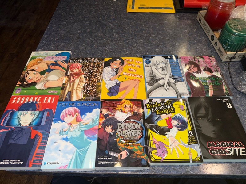 Manga Lot 11 All English