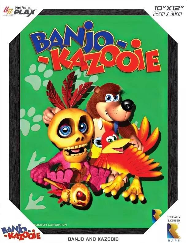 PIXEL FRAMES PLAX Pixel Frames: Plax Banjo-Kazooie